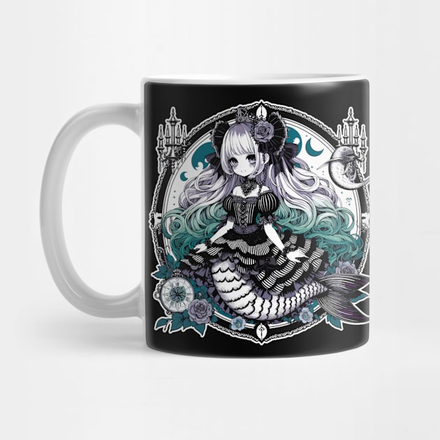 Mermaid Lolita Kawaii Goth Style by DesignDinamique